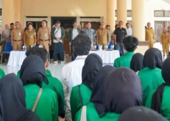 Bupati Yusra Alhabsy Terima 345 Mahasiswa KKN IAIN Manado