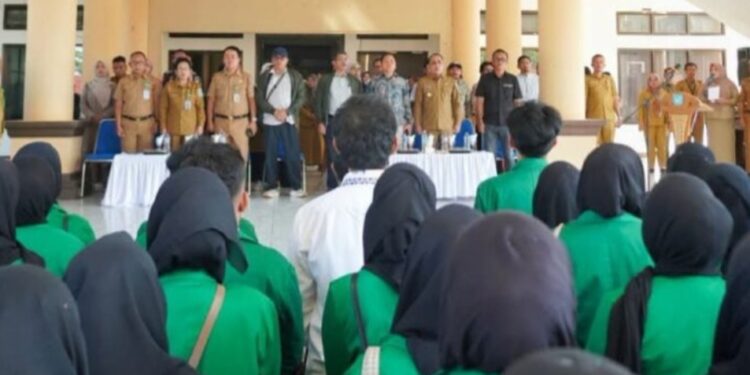 Bupati Yusra Alhabsy Terima 345 Mahasiswa KKN IAIN Manado