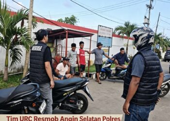 Tim URC Resmob Angin Selatan Polres Bolsel Gelar KRYD Anti Begal, Situasi Wilayah Tetap Kondusif