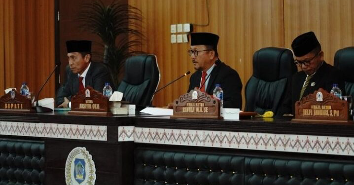 DPRD Bolsel Gelar Paripurna Pembahasan Perubahan APBD 2026
