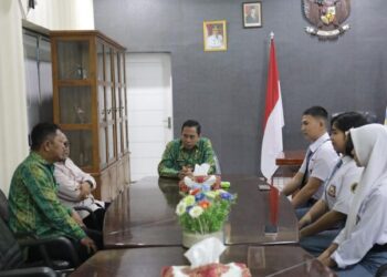 Wali Kota Kotamobagu Terima Calon Paskibraka Berprestasi