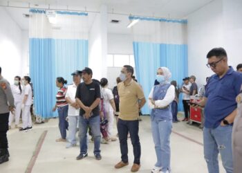 Wali Kota dan Forkopimda Kotamobagu Pantau Langsung Penanganan Korban Kecelakaan Drag Race