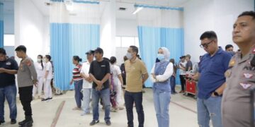 Wali Kota dan Forkopimda Kotamobagu Pantau Langsung Penanganan Korban Kecelakaan Drag Race