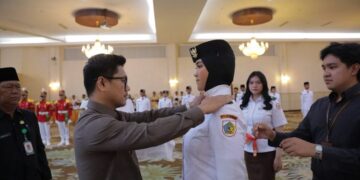 Wakil Walikota Kukuhkan Paskibraka Kotamobagu 2026, Tekankan Amanah dan Tanggung Jawab