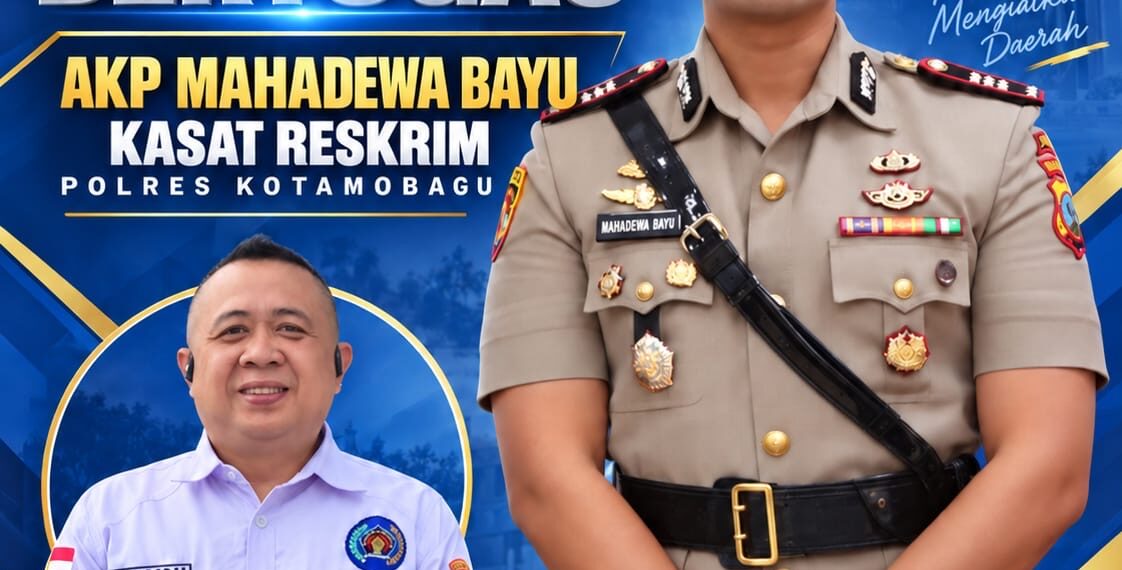 Konni Balamba Sambut Kasatreskrim Baru, PWI Kotamobagu Siap Perkuat Sinergi