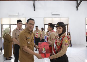 Wali Kota Terima Kontingen Pramuka Kotamobagu Usai Ikuti Jamnas XII 2026