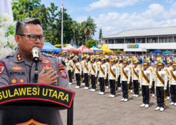 Semangat Pocil dan PKS Kotamobagu Curi Perhatian di Lomba Hari Polantas ke-71
