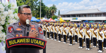 Semangat Pocil dan PKS Kotamobagu Curi Perhatian di Lomba Hari Polantas ke-71