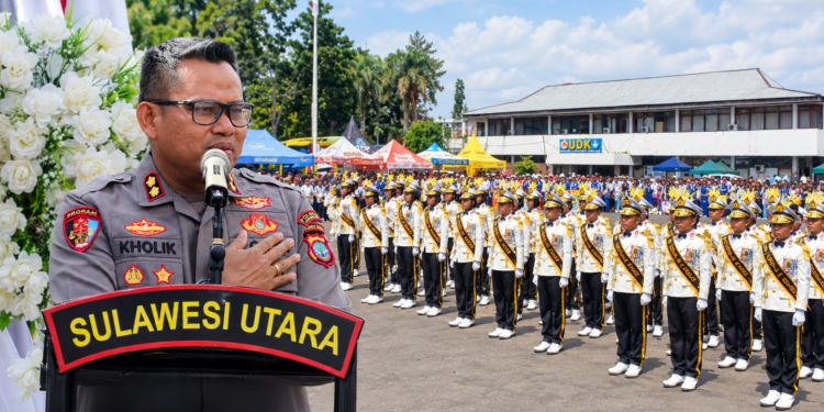 Semangat Pocil dan PKS Kotamobagu Curi Perhatian di Lomba Hari Polantas ke-71