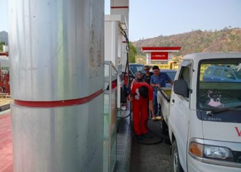 Antrian SPBU Kosio Normal Lancar Dan Aman