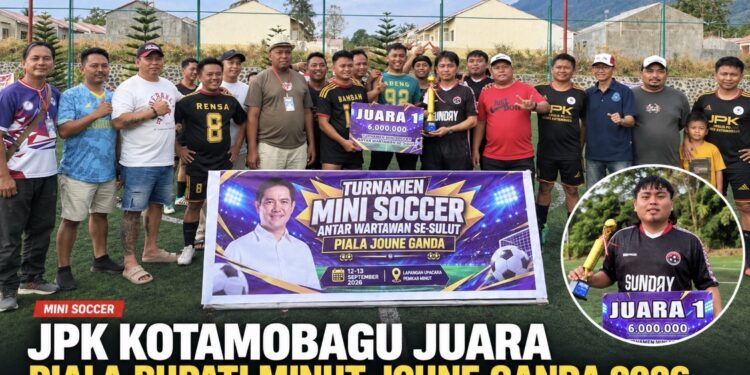 Comeback Gemilang, JPK Kotamobagu Juara Joune Ganda Cup 2026