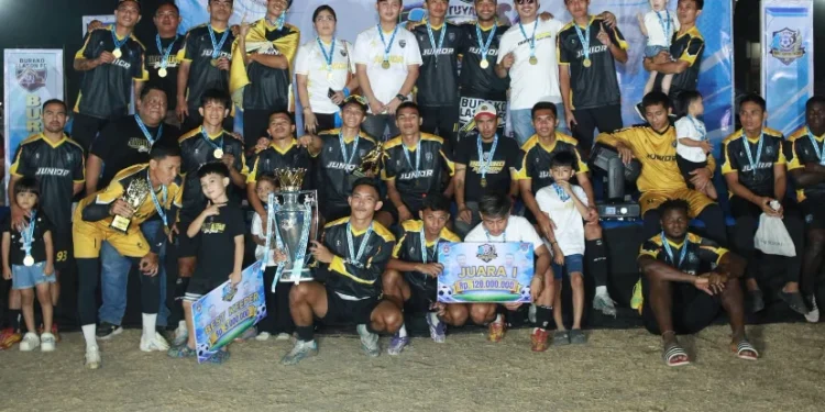 Dua Kali Beruntun! Burako Alason Kuasai Bupati Boltim Cup