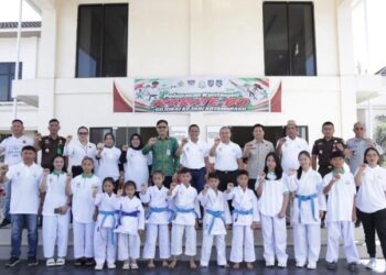 Wali Kota Lepas Kontingen Gojukai Kotamobagu