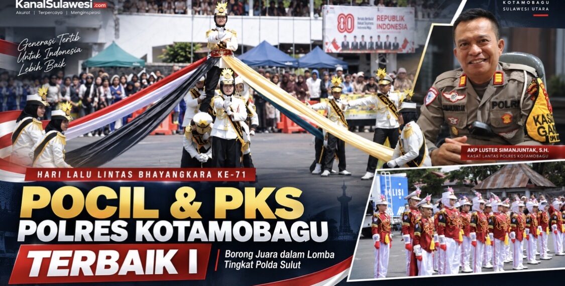 Pocil dan PKS Polres Kotamobagu Sabet Terbaik I, Borong Juara Umum