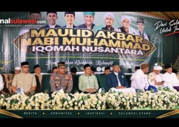 Kapolres Kotamobagu Hadiri Maulid Akbar di Pontodon, Perkuat Silaturahmi