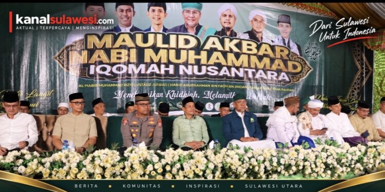 Kapolres Kotamobagu Hadiri Maulid Akbar di Pontodon, Perkuat Silaturahmi