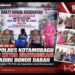 HUT TNI ke-81, Kapolres Kotamobagu dan Ketua Bhayangkari Hadiri Donor Darah