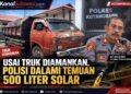 Solar 500 Liter Disorot, Polisi Periksa Saksi dan Pemilik Truk