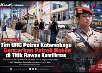 Patroli Mobile Digenjot, Kasat Reskrim AKP Mahadewa Pastikan Keamanan Kotamobagu