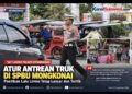 Antrean di SPBU Mongkonai Jadi Perhatian, Kasat Lantas Turun Langsung