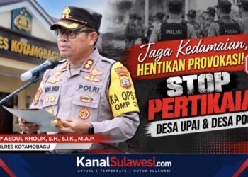 Pertikaian Upai-Poopo Jadi Perhatian, Kapolres Kotamobagu Ajak Warga Baku-Baku Bae