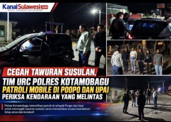 Tak Beri Celah Tawuran Susulan, Tim URC Perketat Patroli dan Periksa Kendaraan di Poopo–Upai
