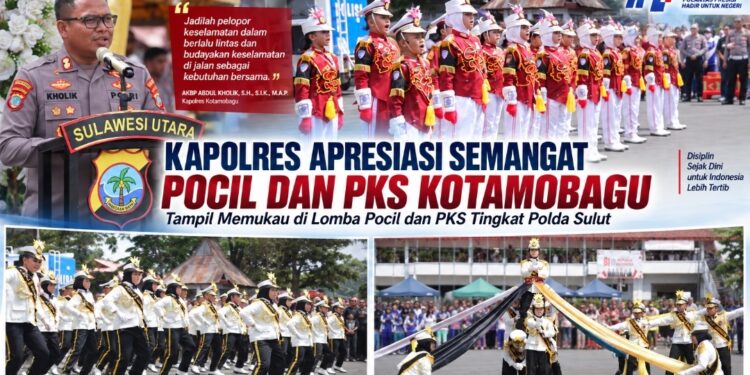Kapolres Apresiasi Semangat Pocil dan PKS Kotamobagu
