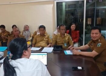 Wabup Dony Lumenta Gerak Cepat Pimpin Langsung Evaluasi Pelayanan Publik di Ombudsman Sulut,Data Rampung dalam Semalam