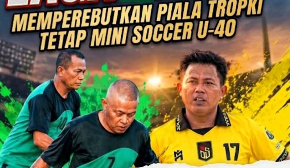 ​Laga Final Mini Soccer U-40 Piala Tetap HUT RI ke-8 Desa Mopait Siap Sajikan Duel Sengit