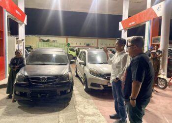 Keluhan Antrean BBM Bersubsidi, Bupati Iskandar Kamaru Sidak SPBU Soguo
