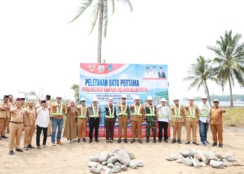 Dapat Program Prioritas Nasional, Bolsel Mulai Pembangunan Enam Kampung Nelayan Merah Putih
