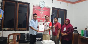 Aulia Rahman Ali Resmi Daftar Calon Sangadi Molibagu, Usung Slogan “MOLIBAGU BERAWAL”