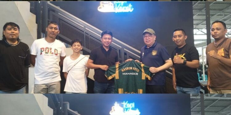 Nasrun Koto Dukung JPK FC, Siap Berlaga di Berbagai Event Sepakbola Wartawan Sulut