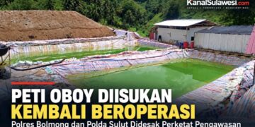 PETI Oboy Diisukan Kembali Beroperasi, Polres Bolmong dan Polda Sulut Didesak Perketat Pengawasan