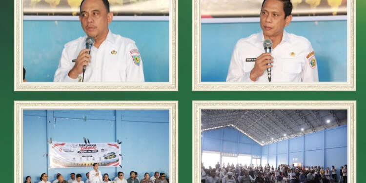 Poopo-Upai Deklarasi Damai, Wali Kota Kotamobagu: Kita Semua Bersaudara