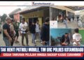 Tak Henti Patroli Mobile, Tim URC Polres Kotamobagu Cegah Tawuran Pelajar hingga Backup Kasus Curanmor