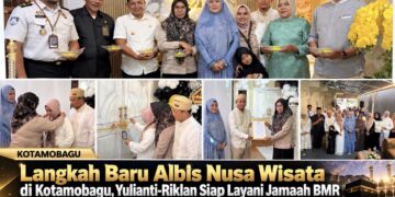 Langkah Baru Albis Nusa Wisata di Kotamobagu, Yulianti-Riklan Siap Layani Jamaah BMR Menuju Baitullah
