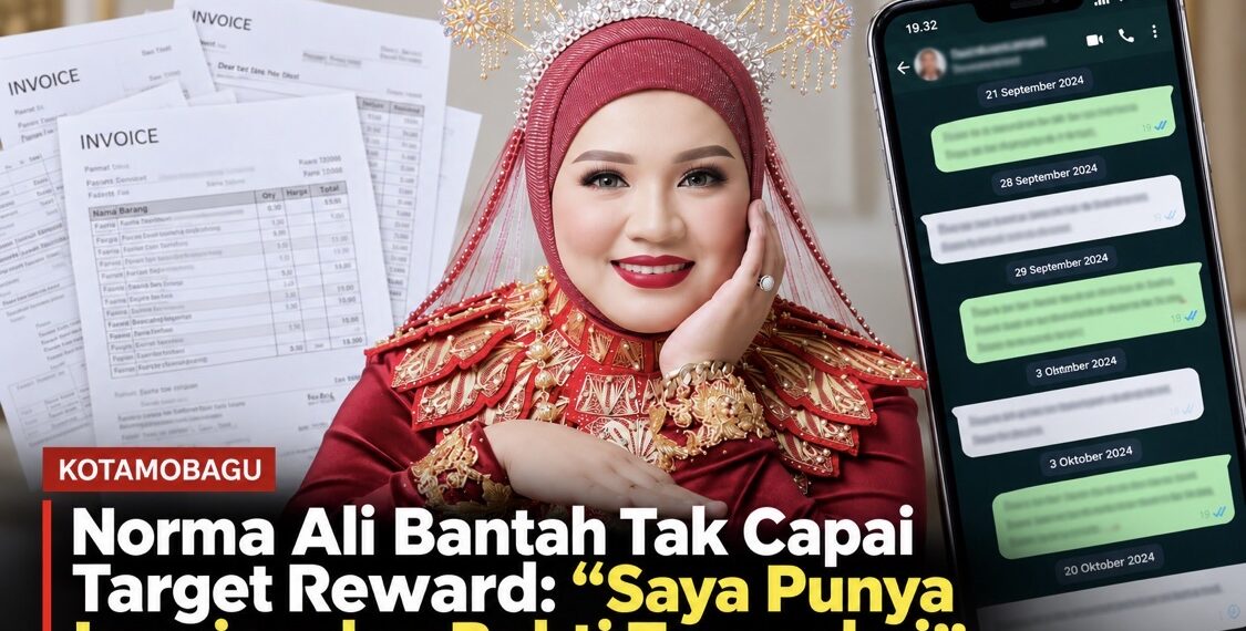 Norma Ali Bantah Tak Capai Target Reward: “Saya Punya Invoice dan Bukti Transaksi”