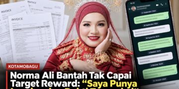 Norma Ali Bantah Tak Capai Target Reward: “Saya Punya Invoice dan Bukti Transaksi”