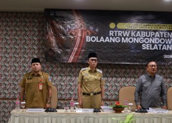 Bupati Bolsel Buka FGD Pembahasan Batas Wilayah untuk Penyusunan RTRW
